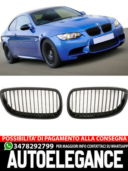 ⭐GRIGLIA NERO LUCIDO ADATTO PER BMW SERIE 3 E92 E93 06-10⭐