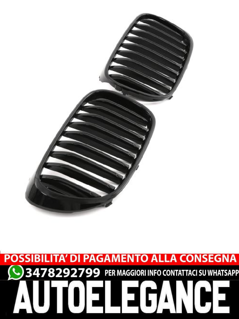 ✨GRIGLIA SPORT NERO LUCIDO PER BMW SERIE 7 PRE-LCI G11 G12✨