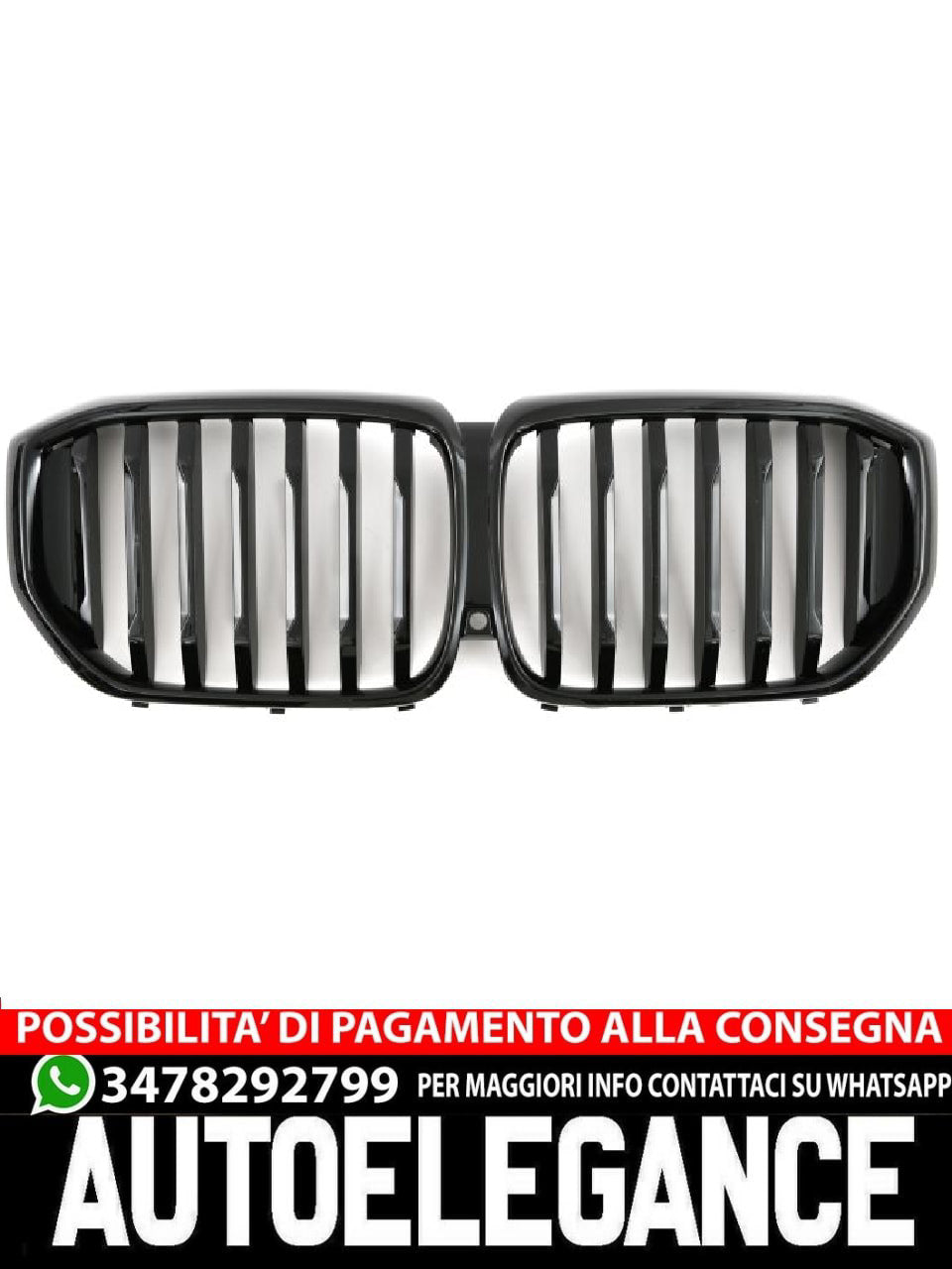 ✨GLOSS BLACK RADIATOR GRILLE LCI SUITABLE FOR BMW X5 G05 2023+✨