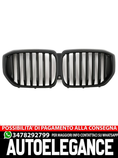 ✨GRIGLIA DEL RADIATORE NERO OPACO LCI ADATTO PER BMW X5 G05 2023+✨