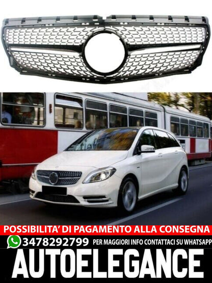 ⭐GRIGLIA ADATTO PER MERCEDES CLASSE B W246 LOOK AMG 14-18⭐