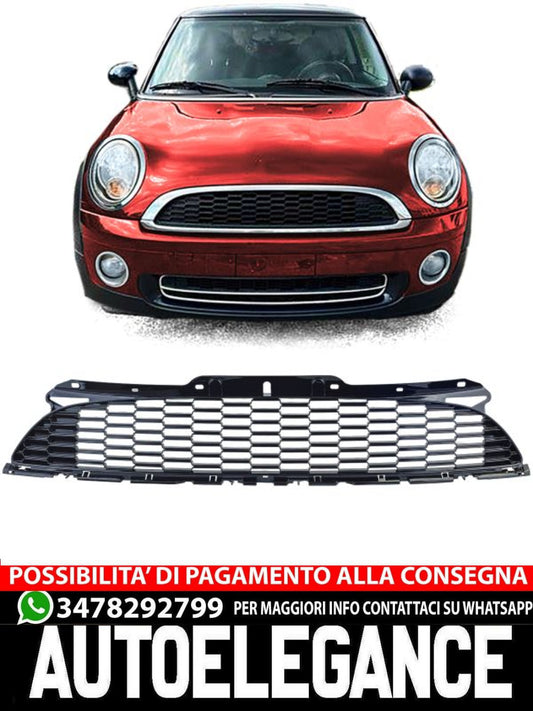⭐Glossy Black Honeycomb Grille for Mini One Cooper JCW R56 R57 R58 R59⭐