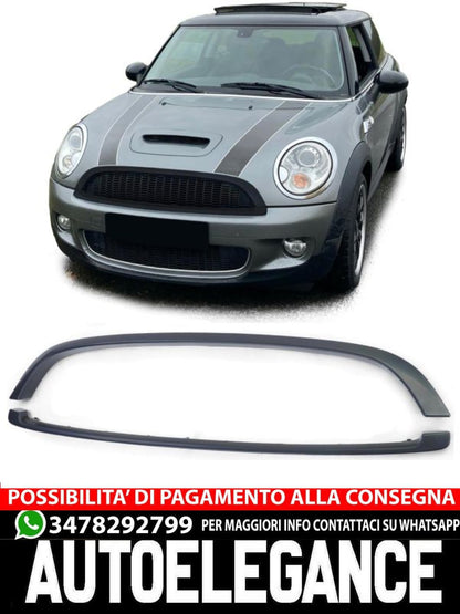 ⭐Matte Black Grill Stripe Set for Mini One Cooper JCW R56 R57 R58 R59⭐