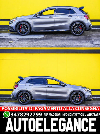 ⭐Spoiler tetto 45 ottica adatto per Mercedes GLA W156 X156 nero⭐