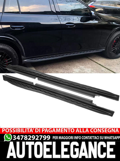 ⭐SIDE STEPS SUITABLE FOR MERCEDES GLC X254 SUV C254 COUPE black⭐