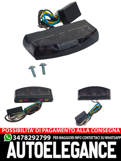 ⭐Universal Motorcycle LED Tail Light VICTORY LED Tail Light ⭐