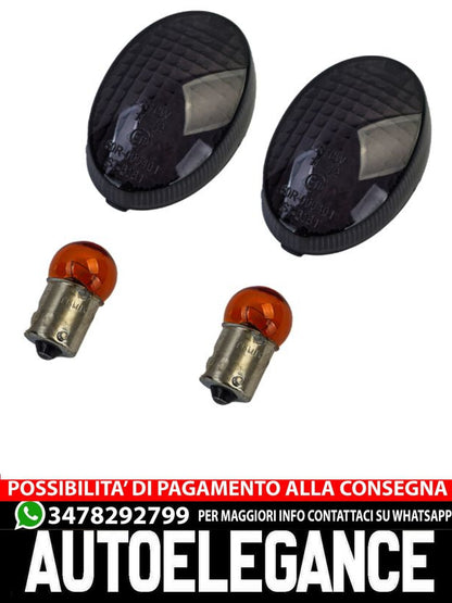 ⭐Lenti degli indicatori di direzione colorate incl. lampadina per Yamaha MT03