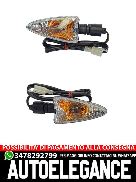 ⭐Indicatore di direzione alogeno universale per moto SHOT con E-Mark