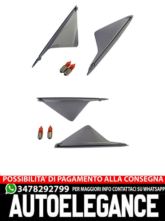 ⭐Lenti degli indicatori di direzione Fumo incl. lampadina per MV Agusta F3