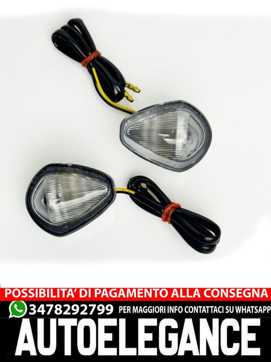 ⭐Indicatore di direzione a montaggio superficiale a LED in vetro trasparente PER HONDA CBF125 125R 250R