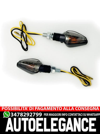 ⭐Set di indicatori di direzione a LED universali per moto TOLEDO SMOKE con E-Mar