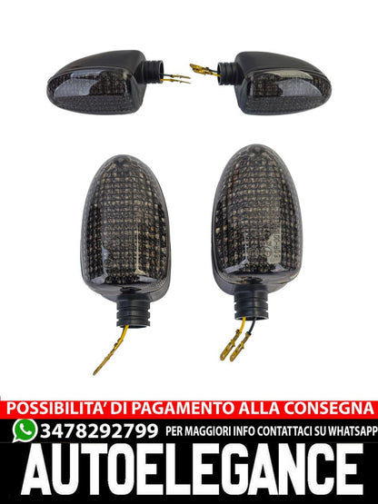⭐Smoke LED Motorcycle Turn Signal Light Set For BMW 850 1100 1150 GS