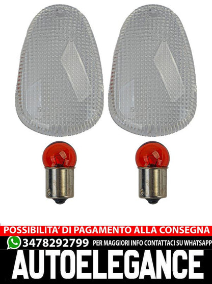 Clear Glass Motorcycle Turn Signal Lens with Bulb for Aprilia with E-Mark