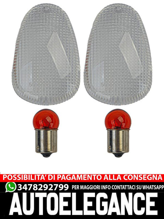 Clear Glass Motorcycle Turn Signal Lens with Bulb for Aprilia with E-Mark