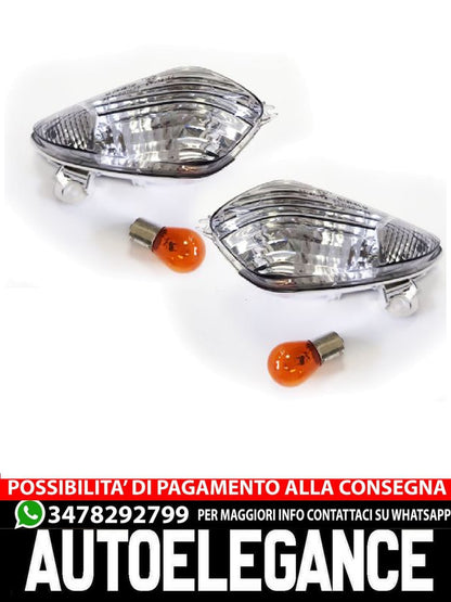 Clear Glass Motorcycle Front Turn Signal Light Smoke Suitable for Honda Fireblade CBR 1000 RR SC 59