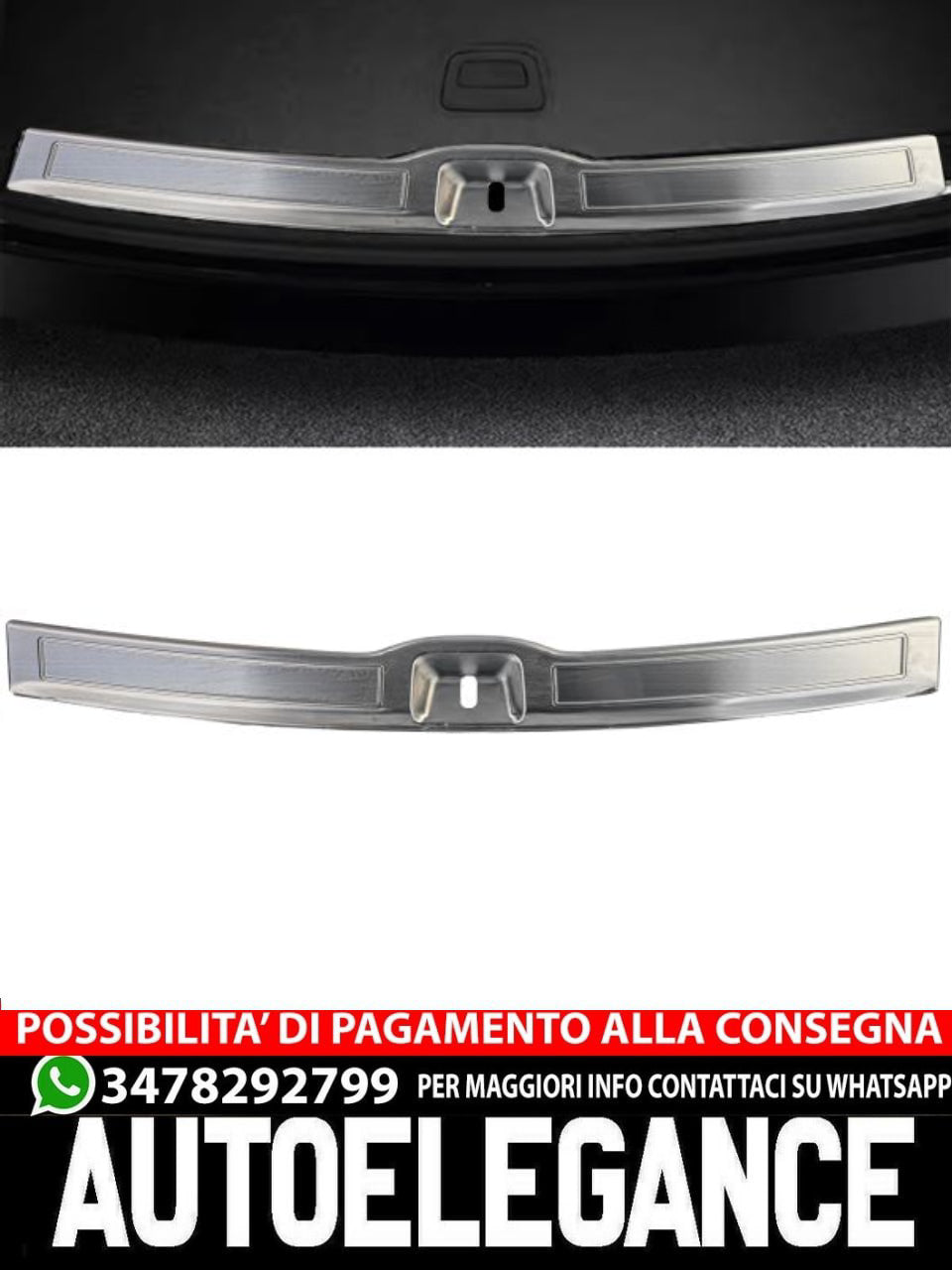 ⭐Interno della protezione del paraurti in acciaio inossidabile per Mercedes GLE