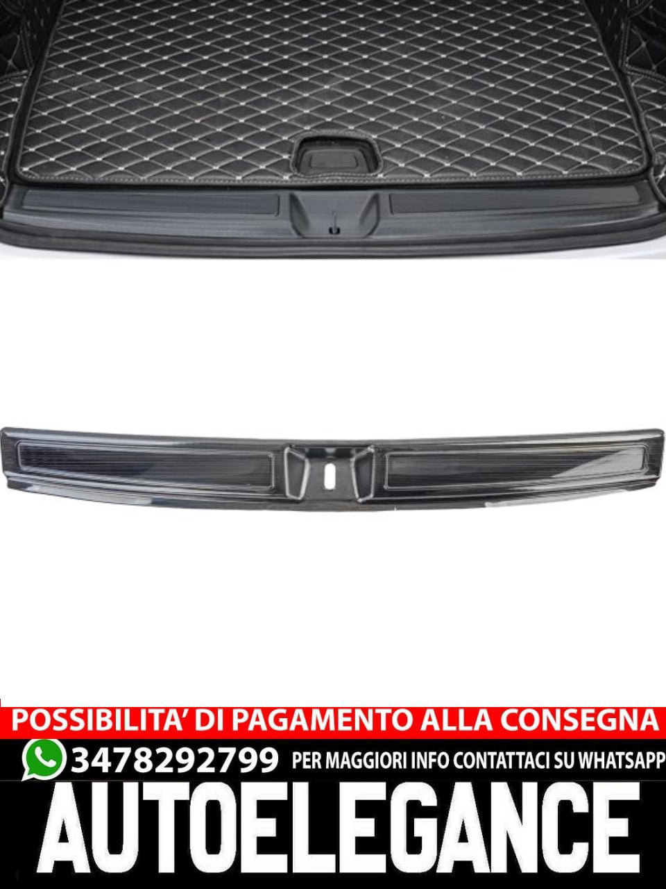 💎Black Stainless Steel Protector Bumper Suitable for Mercedes GLC X254