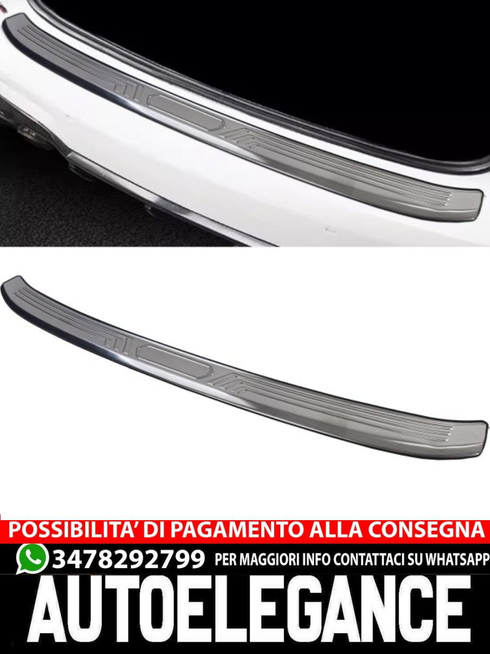 💎Black Stainless Steel Exterior Bumper Protector FOR BMW 3 Series G20 G21