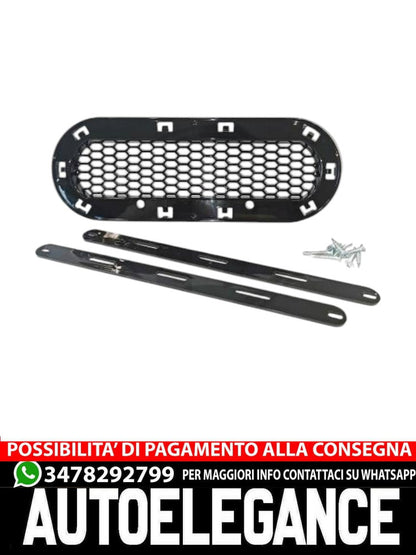 💥MOSTRINA GRIGLIA RADIATORE ADATTO PER AUDI A1 A2 A3 A4 A5 A6 NERO LUCIDO💥