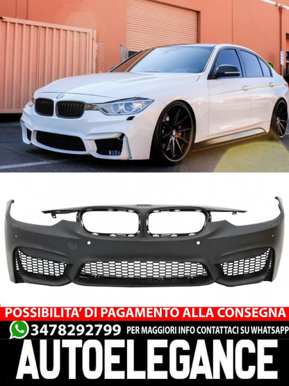 Front Bumper Suitable for BMW 3 Series F30 F31 Non LCI &amp; LCI (2011-2018) M3 Sport EVO Design