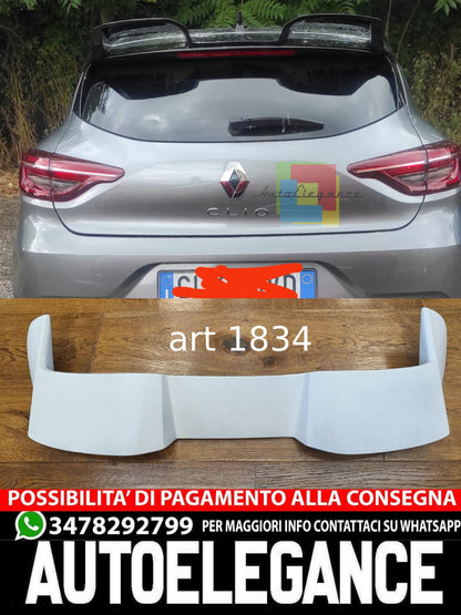 SPOILER SUITABLE FOR RENAULT CLIO 5 V 2019+ RAW CUP