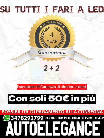 Fanali posteriori Full LED adatti per Jeep Wrangler JK (2007-2017) Fumè