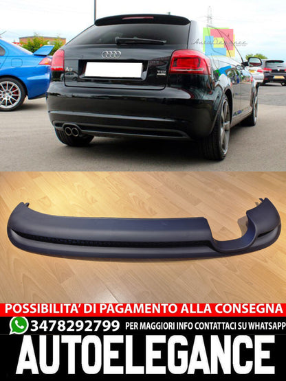 ESTRATTORE SLINE - AUDI A3 8P 08-12 DIFFUSORE POSTERIORE SOTTO PARAURTI