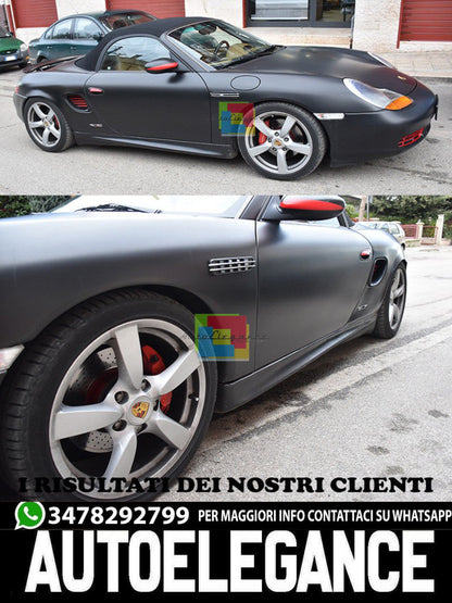 Coppia minigonne laterali adatto per porsche boxster