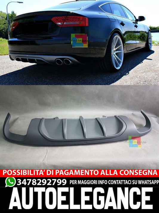 Diffuser suitable for Audi A5 coupe 07-11 standard