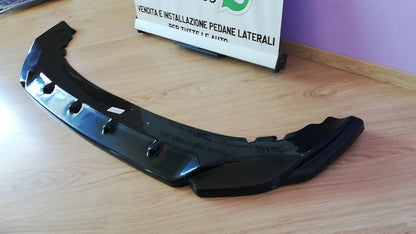 ART.1341 SPLITTER CUPRA ATECA MK1 2018-2024 NERO LUCIDO