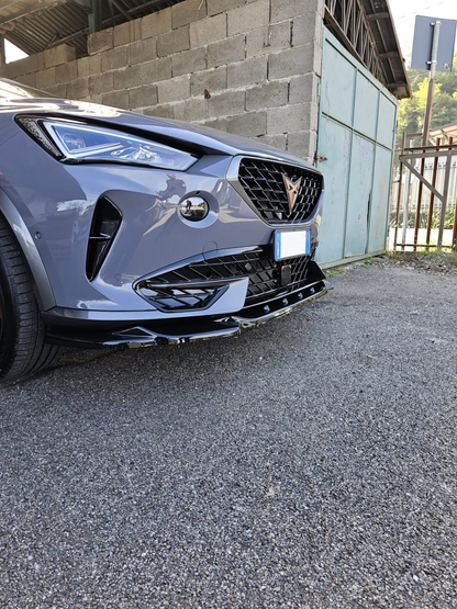 💥1340 SPLITTER ADATTO PER CUPRA FORMENTOR 2020+ NERO LUCIDO💥
