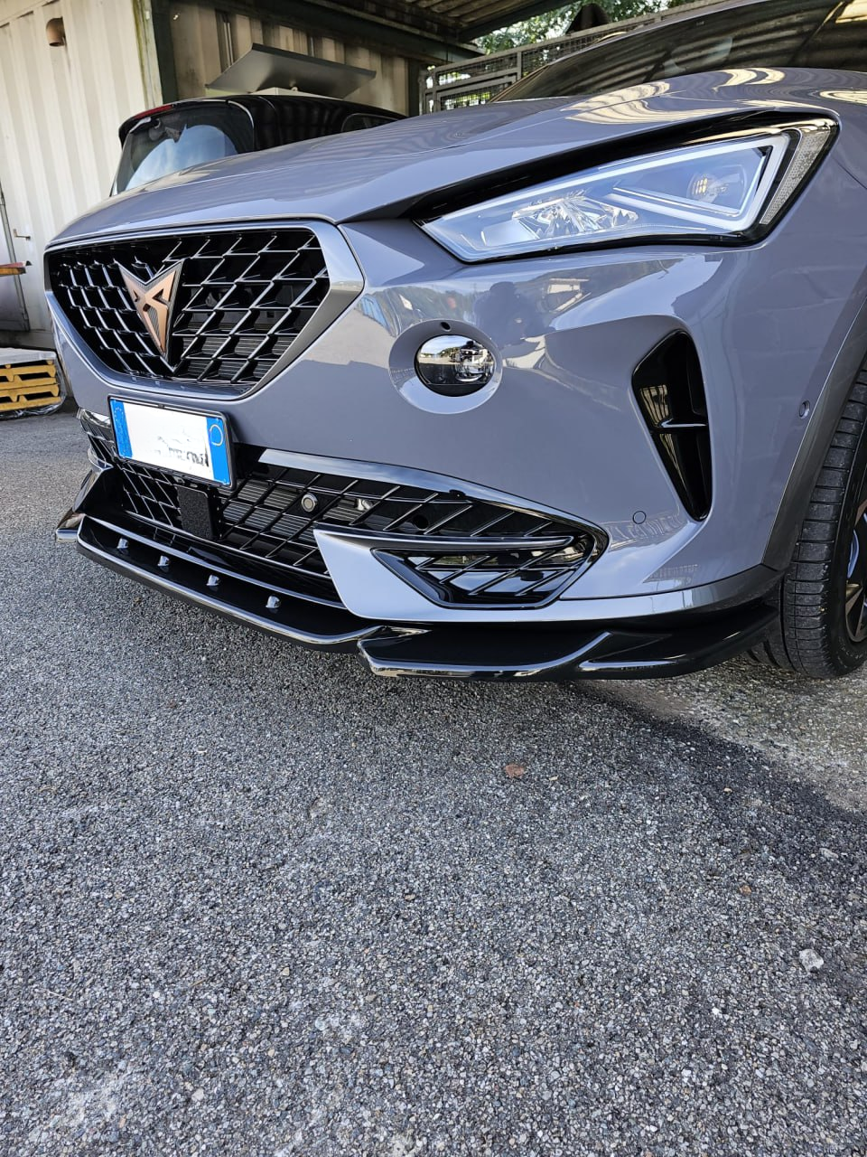 💥1340 SPLITTER ADATTO PER CUPRA FORMENTOR 2020+ NERO LUCIDO💥