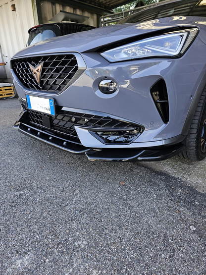 💥1340 SPLITTER ADATTO PER CUPRA FORMENTOR 2020+ NERO LUCIDO💥