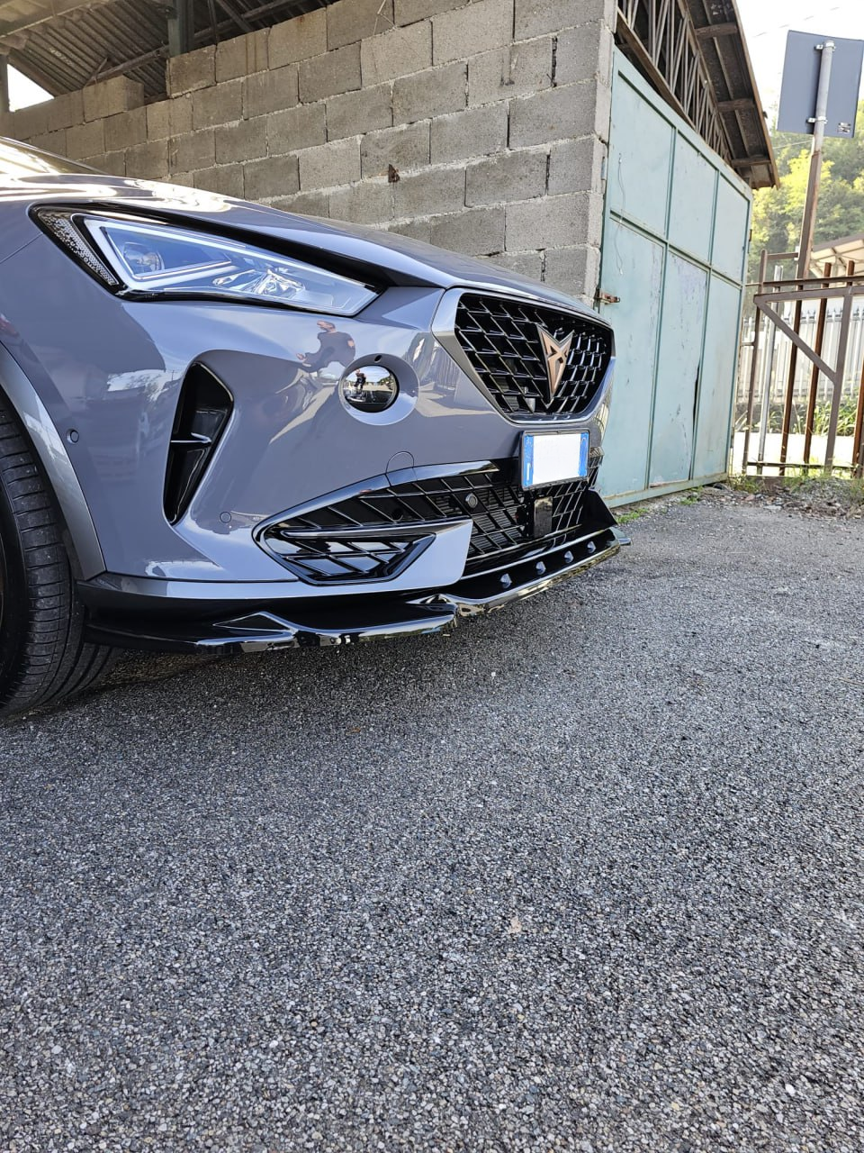 💥1340 SPLITTER ADATTO PER CUPRA FORMENTOR 2020+ NERO LUCIDO💥