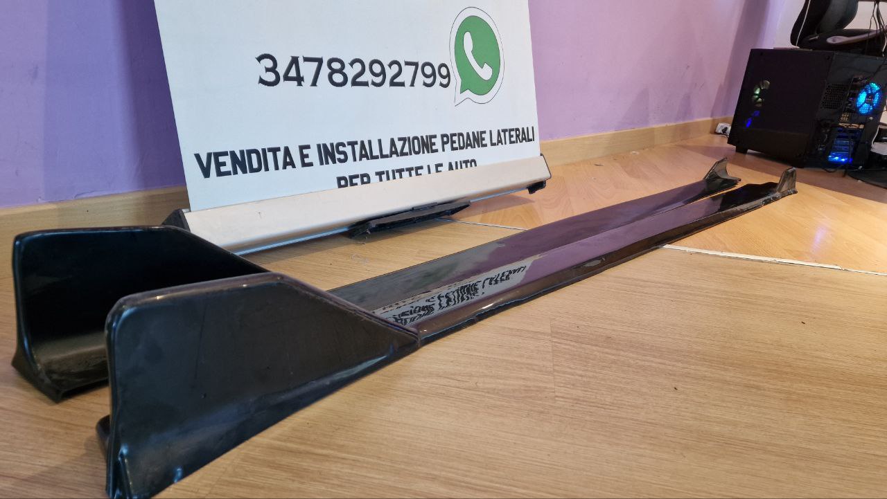 ART. 0272 SOTTO MINIGONNE SEAT IBIZA 6J IBIZA 6F IBIZA KJ 08-21 NERO LUCIDO