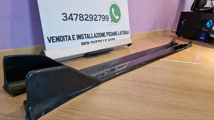 ART. 0272 SOTTO MINIGONNE SEAT IBIZA 6J IBIZA 6F IBIZA KJ 08-21 NERO LUCIDO