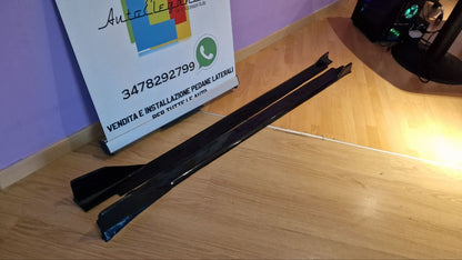 💕ART. 0272 SOTTO MINIGONNE SEAT IBIZA 6J IBIZA 6F IBIZA KJ 08-21 NERO LUCIDO💕