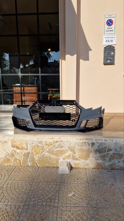 ART. 0788 PARAURTI ANTERIORE A3 8V 2017-2020 HATCHBACK LOOK RS3  - AUTOAFTER