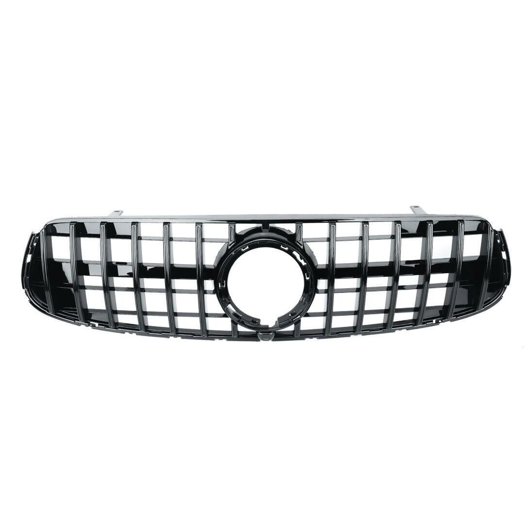 ART. 1318 GRIGLIA MERCEDES GLC X253 C253 19-22 AMG LIFT LOOK GT NERO LUCIDO