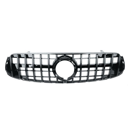 ART. 1318 GRIGLIA MERCEDES GLC X253 C253 19-22 AMG LIFT LOOK GT NERO LUCIDO