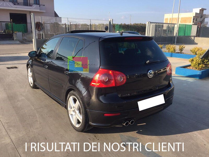 🔥1531 DIFFUSORE ADATTO PER VW GOLF 5 LOOK R32 GREZZO 2SX🔥