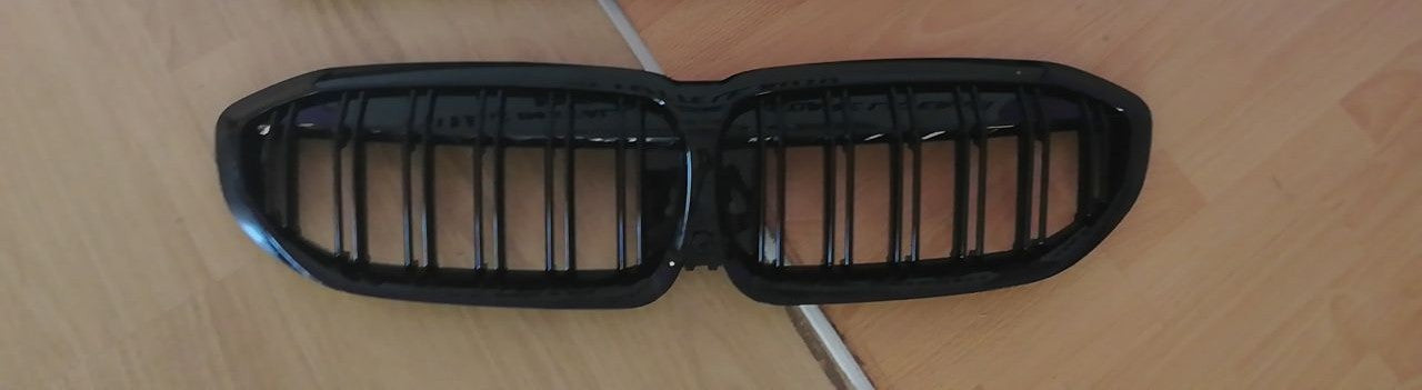 🔥GRIGLIA ADATTA PER BMW SERIE 3 G20 G21 2018-2022 DOPPIA FASCIA LOOK🔥