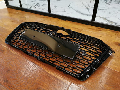 ART. 0197 GRIGLIA A4 B9 2015-2019 LOOK RS4 NERO LUCIDO