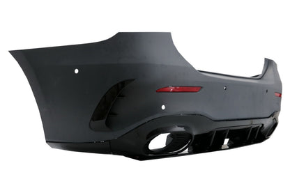 PARAURTI POSTERIORE PER CLASSE A V177 BERLINA LOOK + DIFFUSORE LOOK AMG A35 A45