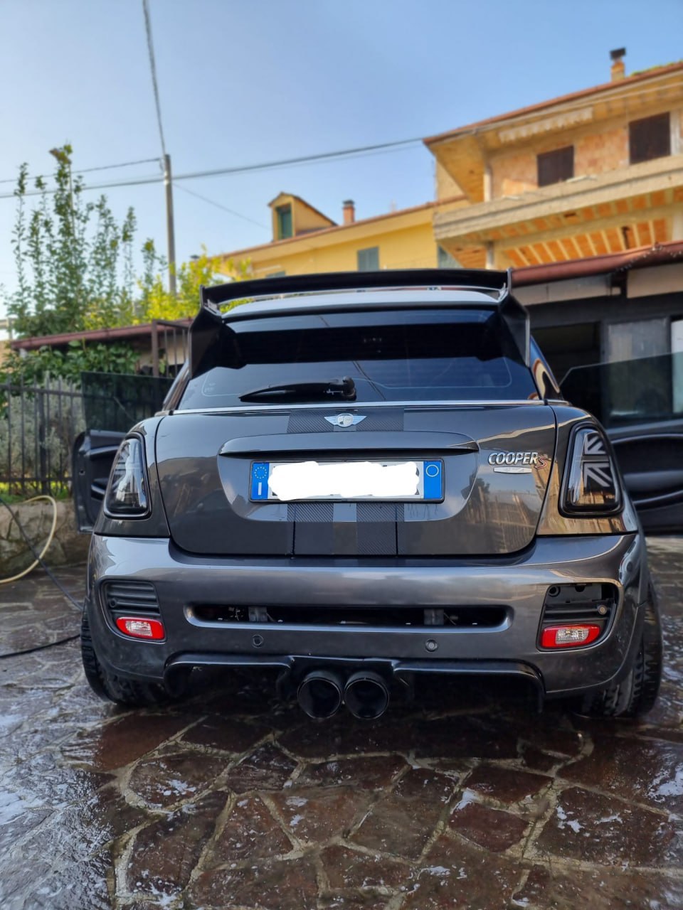 🔥0852 DIFFUSORE ADATTO PER Mini Cooper R56 2006+ Diffusore S JCW GP2 Style🔥