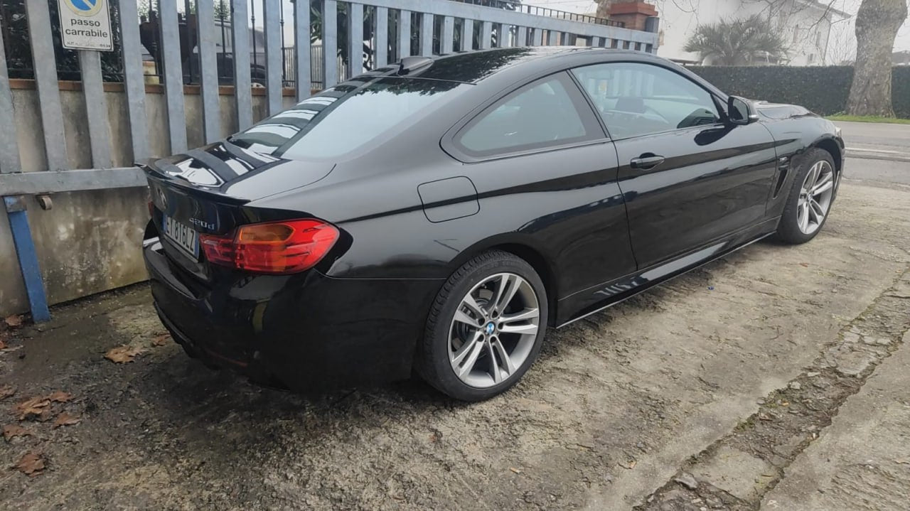 SPOILER ANTERIORE SOTTO PARAURTI M PERFORMANCE PER BMW SERIE 4 2013+ IN ABS