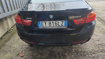 SPOILER ANTERIORE SOTTO PARAURTI M PERFORMANCE PER BMW SERIE 4 2013+ IN ABS