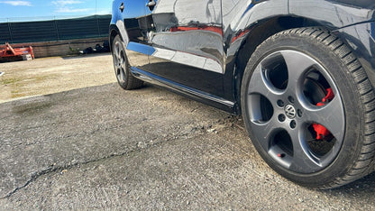 MINIGONNE IN ABS ADATTE PER VW POLO 6R SPECIFICHE 09-17 LOOK SPORTIVO