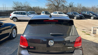 ALETTONE LOOK GTI SPOILER POSTERIORE SUL TETTO PER VW POLO 6R 6C 2011-2017 ABS
