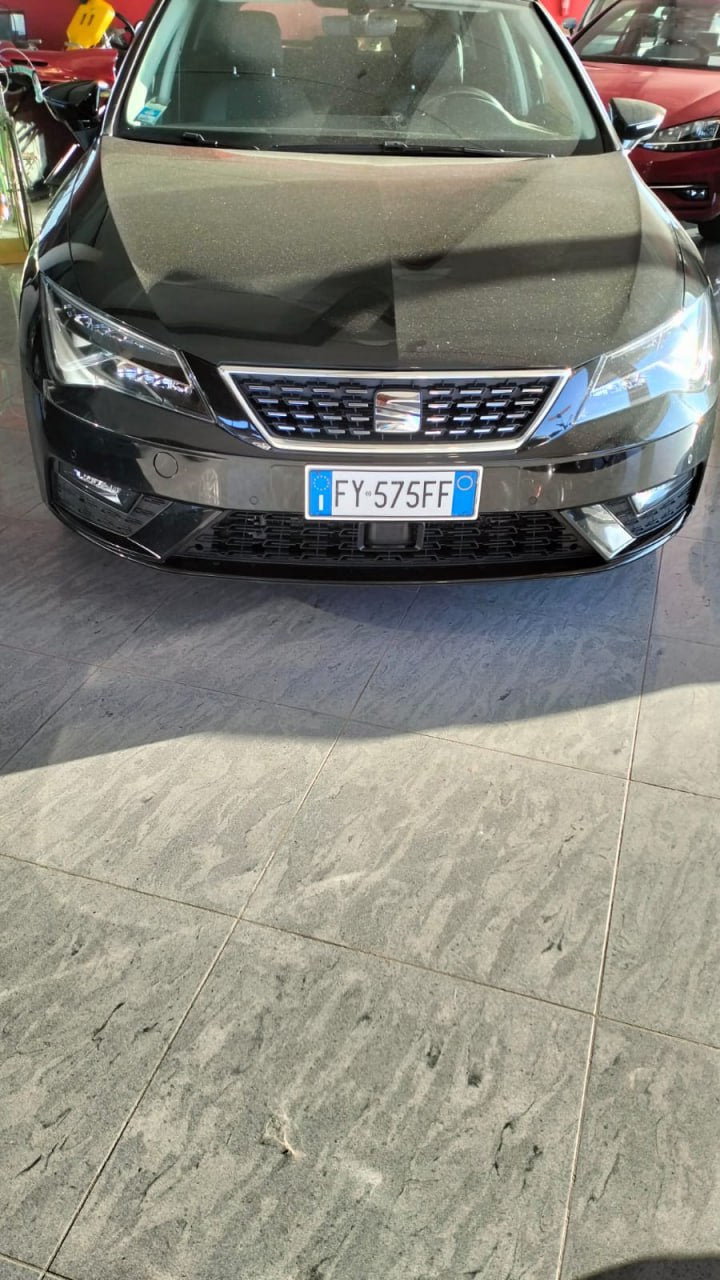 SOTTO PARAURTI ANTERIORE SEAT LEON 5F SPOILER FR ABS SPLITTER LAMA PROFILO ROSSO